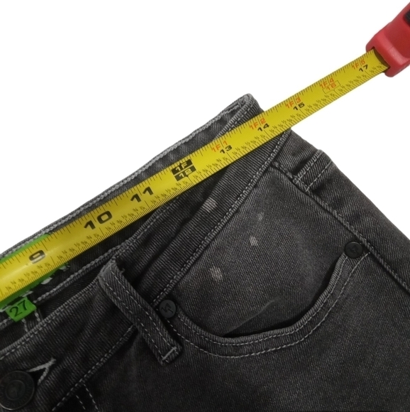 SR VS Sandrine Rose - The Virgin Label Polka Jeans - Grey Black Size 27 - Picture 4 of 10